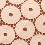 Lace circles used for clouds and filler circles on art quilts
