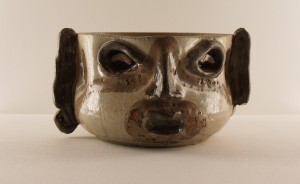 A pottery face jug from North Carolina