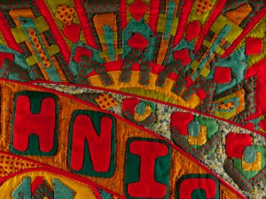 Detail of "A Processional Banner for an Ethnic Parade"